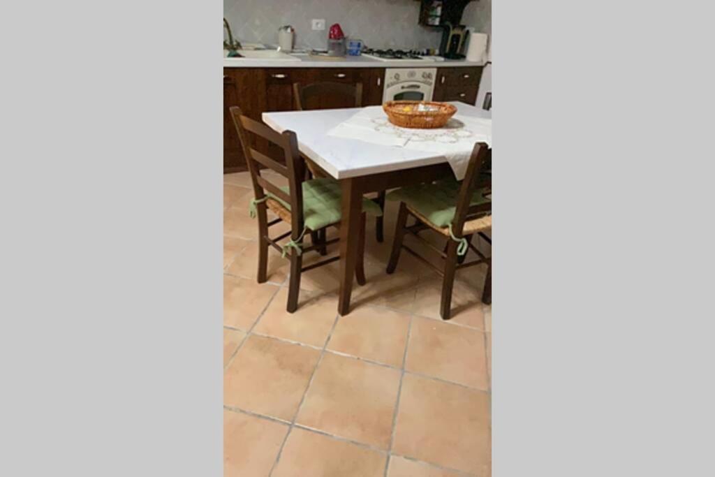 Kuchyň nebo kuchyňský kout v ubytování Uliveto Nonno Giacomo
