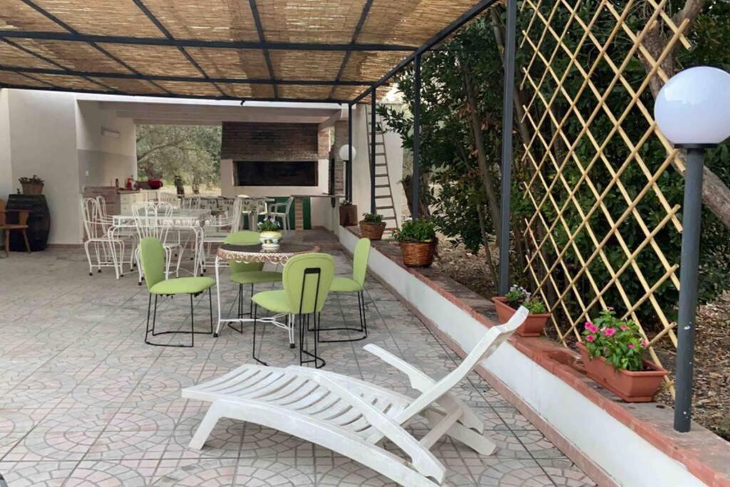 Balkón nebo terasa v ubytování Uliveto Nonno Giacomo