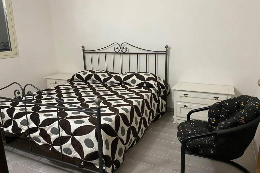 Postel nebo postele na pokoji v ubytování Uliveto Nonno Giacomo