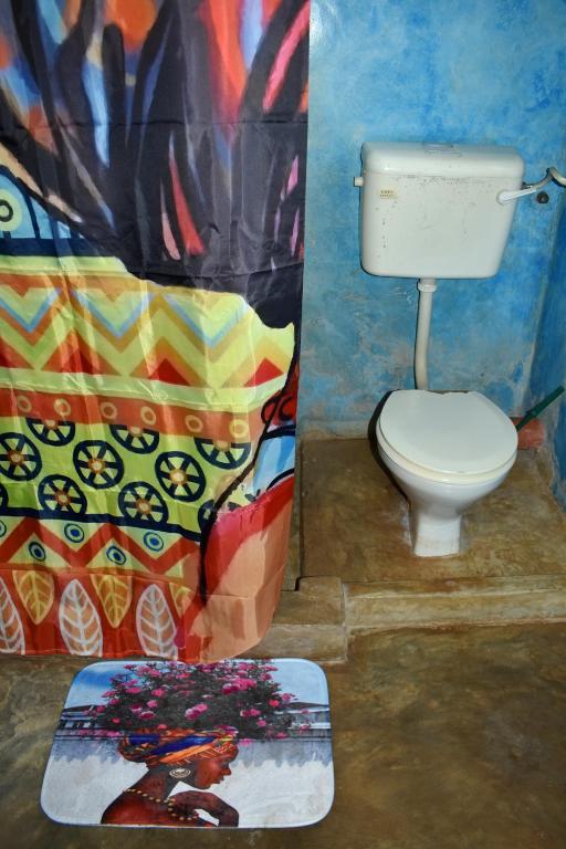 Vannituba majutusasutuses JamboHouse Lamu