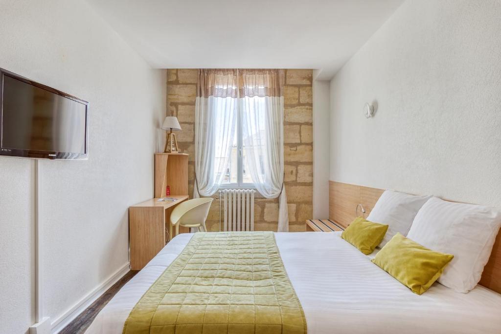 Hôtel des Voyageurs Centre Bastide - Resim 5