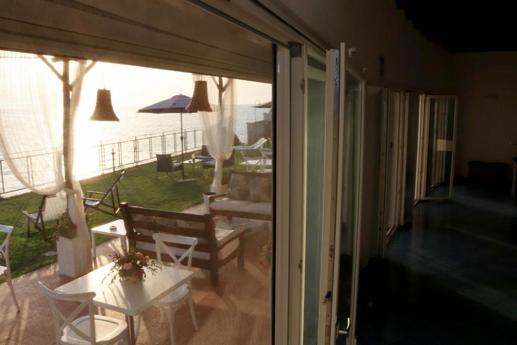 Et sittehjørne på Sunset House