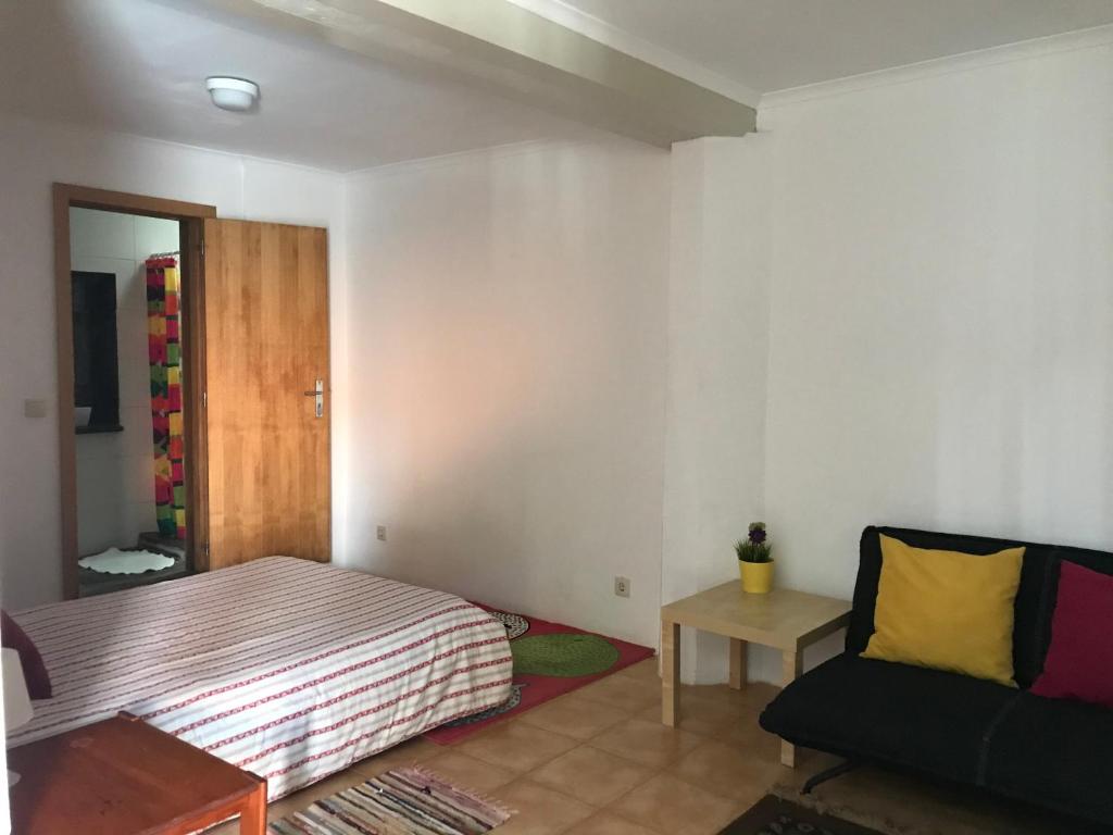 Posezení v ubytování Casas Botelho Elias