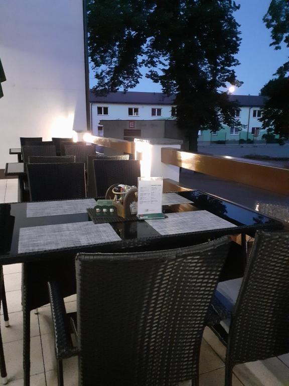 Predel za sedenje v nastanitvi Ubytování nad Bisonem