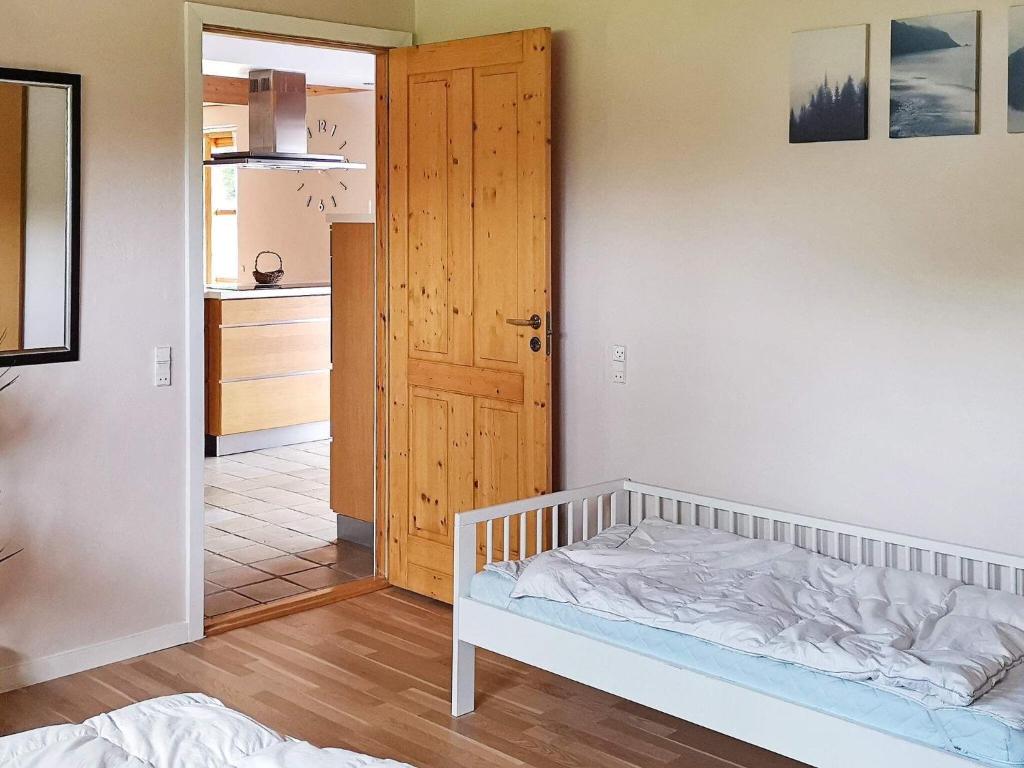 Postel nebo postele na pokoji v ubytování Holiday home Aars