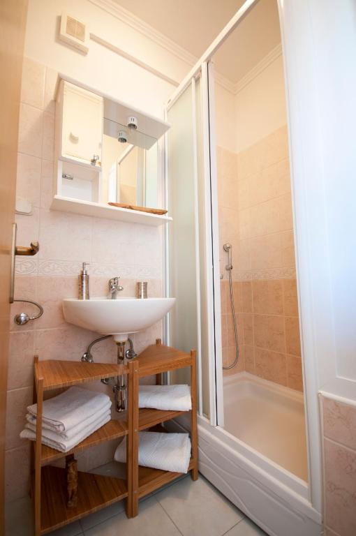 Kúpeľňa v ubytovaní Župa Dubrovačka Guest House
