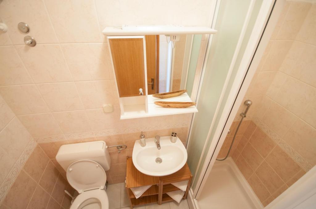 Kúpeľňa v ubytovaní Župa Dubrovačka Guest House