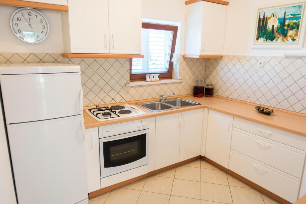 Kuchyňa alebo kuchynka v ubytovaní Župa Dubrovačka Guest House