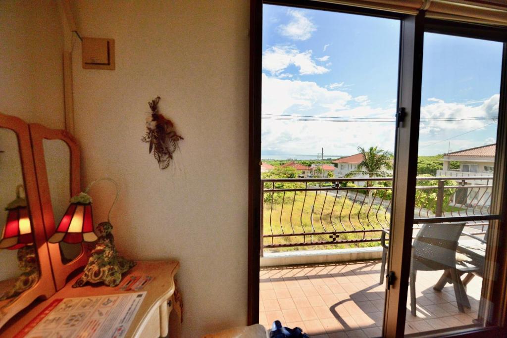 Balkón nebo terasa v ubytování Oceanview Yui