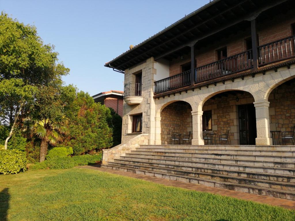 A garden outside Posada El Jardin de Angela