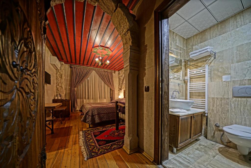 Koupelna v ubytování Alaturca House