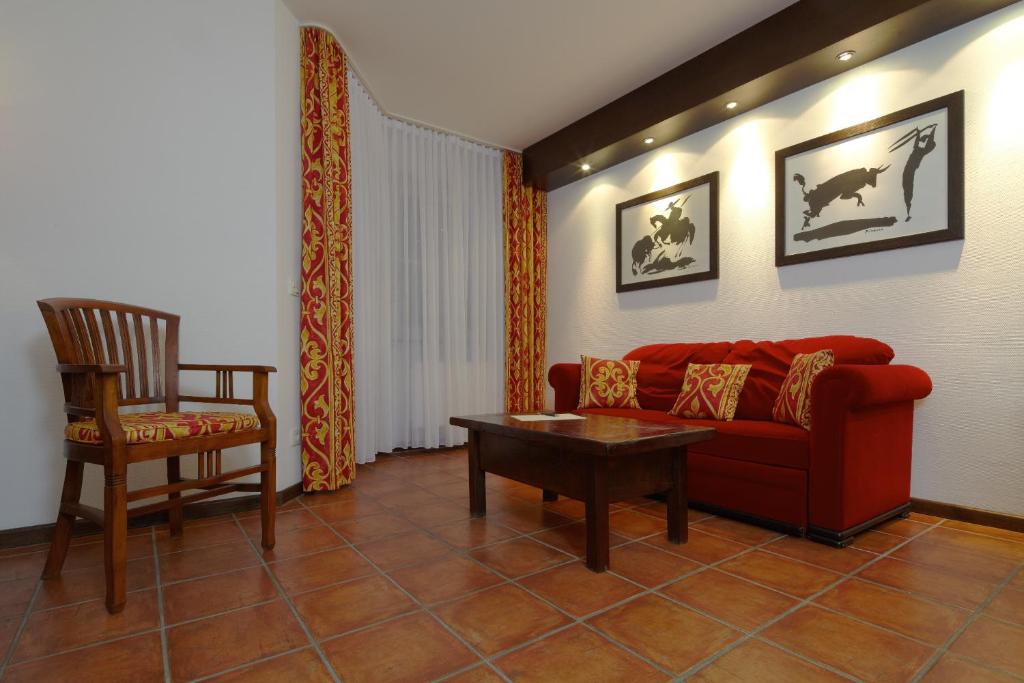 Posezení v ubytování Hotel zur Post