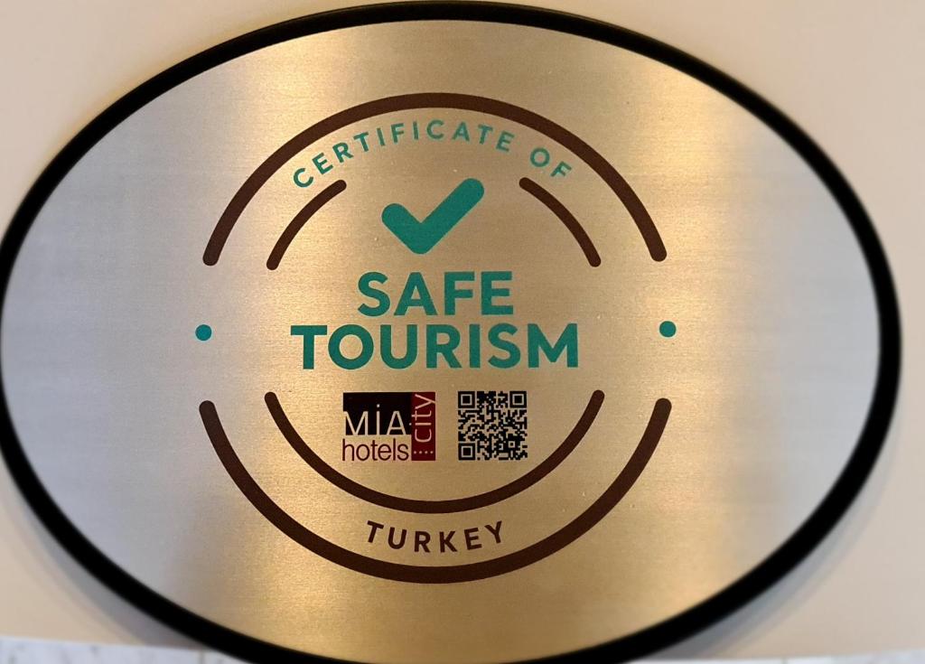 Certifikát, hodnocení, plakát nebo jiný dokument vystavený v ubytování Mia City Hotel