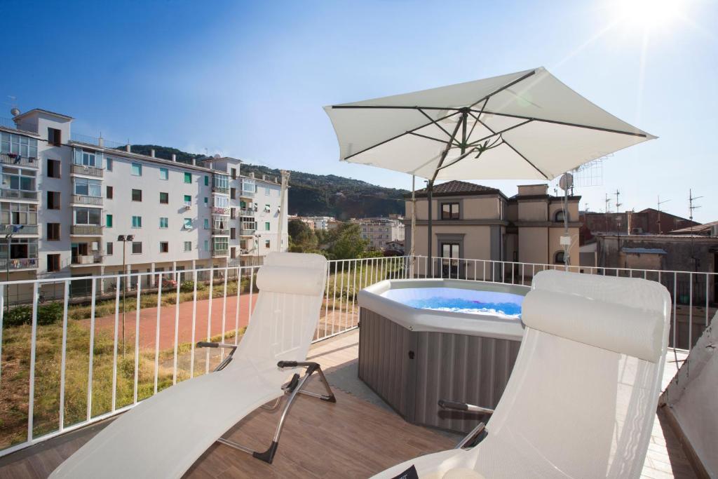 Bazén v ubytovaní Emma luxury room alebo v jeho blízkosti
