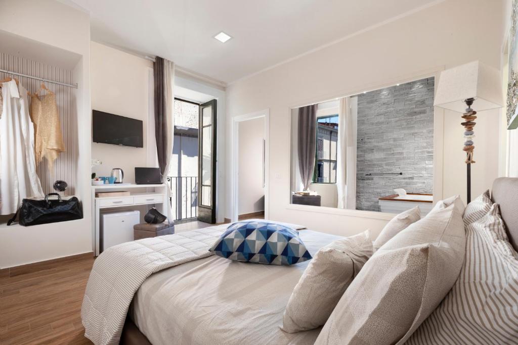 Posteľ alebo postele v izbe v ubytovaní Emma luxury room