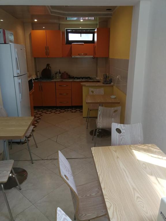 Kuchyň nebo kuchyňský kout v ubytování Guest House Guriani