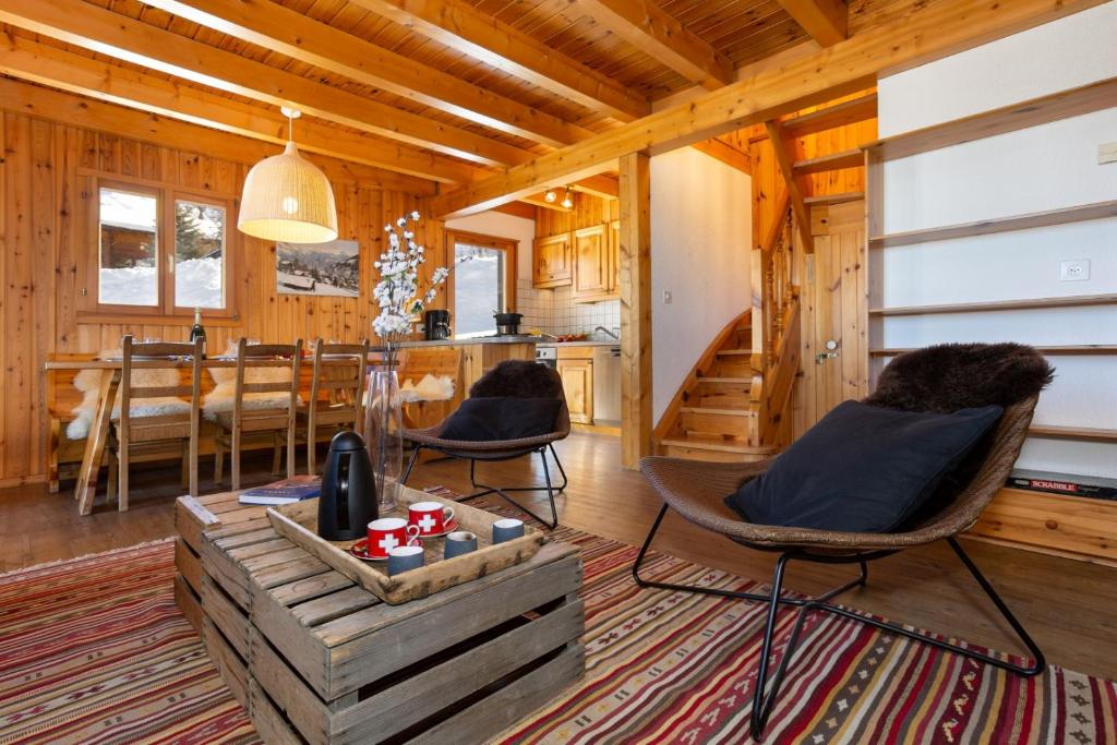 Relaxing Sauna Chalet for 6 persons SKI IN SKI OUT, La Tzoumaz – Updated  2022 Prices
