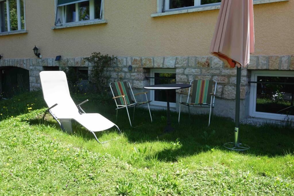 Zahrada ubytování Appartement 1 pièce entresol 30 m2 proche du centre et bain thermal