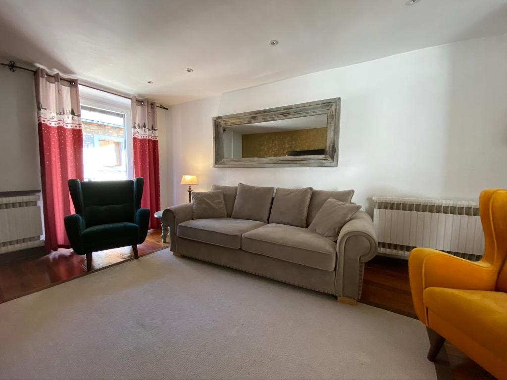 Posezení v ubytování Apartamento Dúplex Llivia