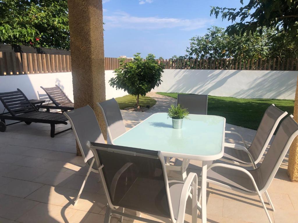 Patio nebo venkovní prostory v ubytování APARTAMENTO PEÑISCOLA