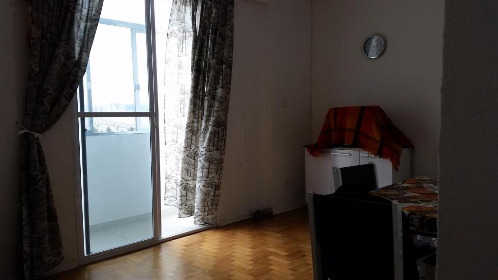  Apto espaçoso com vista para o mar na Praia Grande