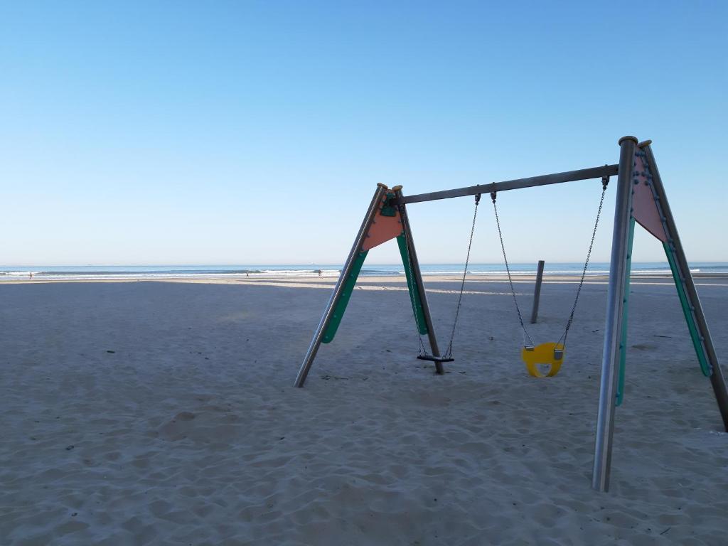  Apto espaçoso com vista para o mar na Praia Grande