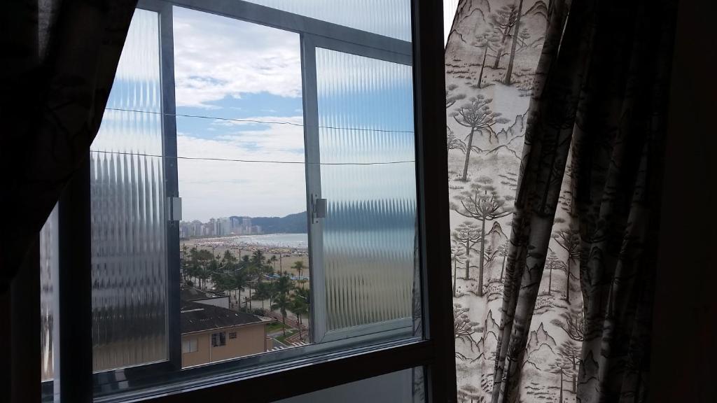  Apto espaçoso com vista para o mar na Praia Grande