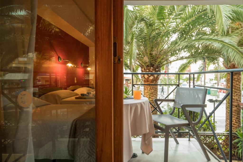 Balkón nebo terasa v ubytování Hotel Brascos