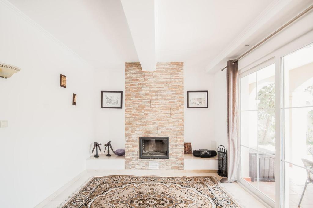Posezení v ubytování Beach Villa Costanera in Marbella