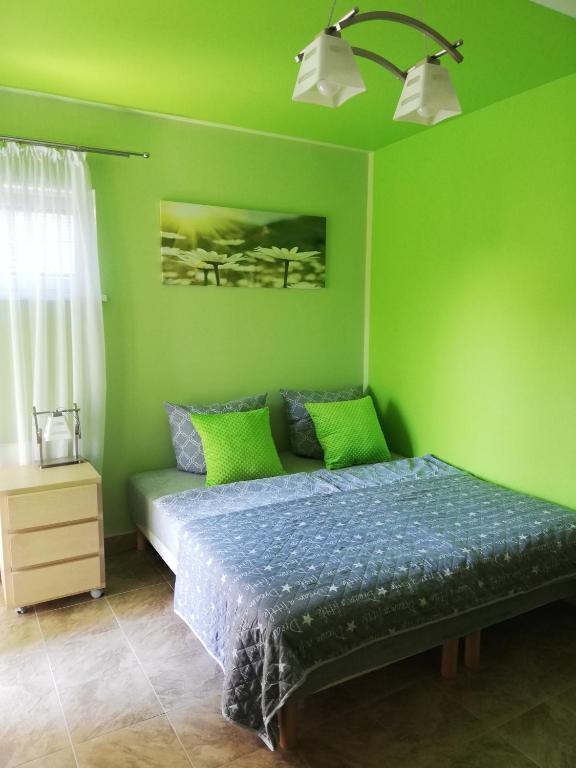 Postel nebo postele na pokoji v ubytování Willa Mariolina