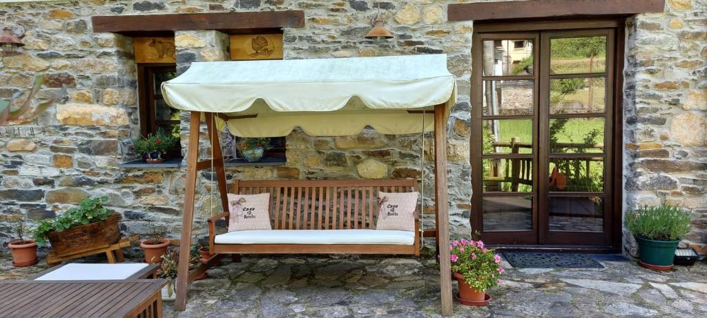 Patio nebo venkovní prostory v ubytování CASA MUNIELLOS