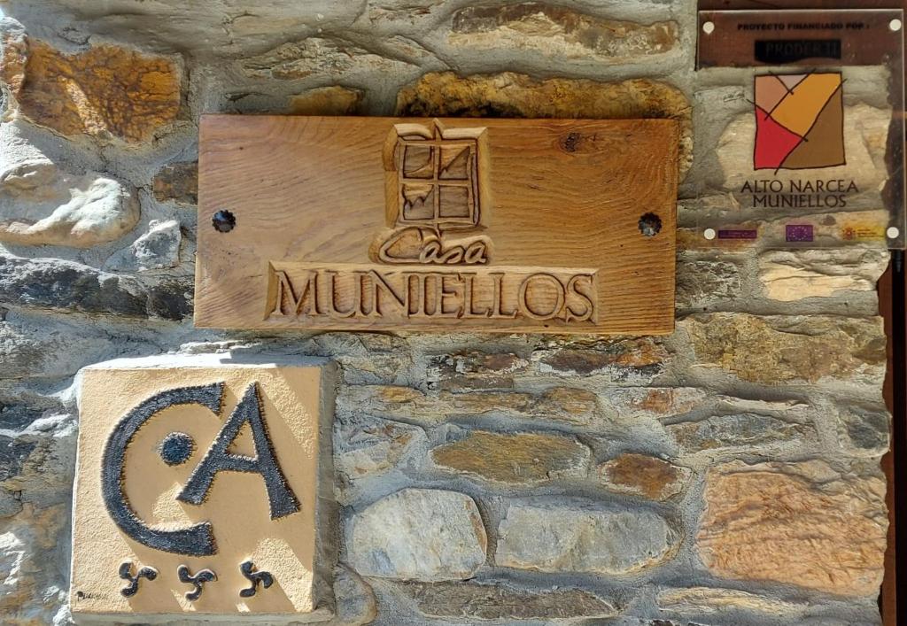 Certifikát, hodnocení, plakát nebo jiný dokument vystavený v ubytování CASA MUNIELLOS