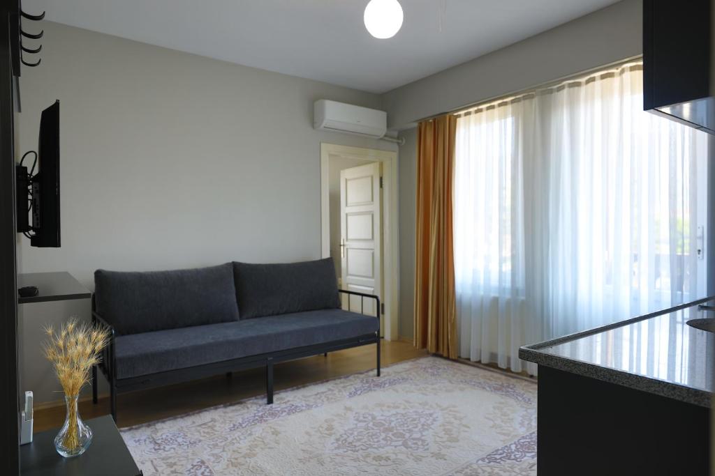Posezení v ubytování Kayi Apart Hotel