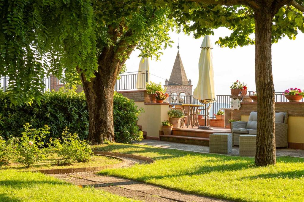 Zahrada ubytování Hotel Ideale