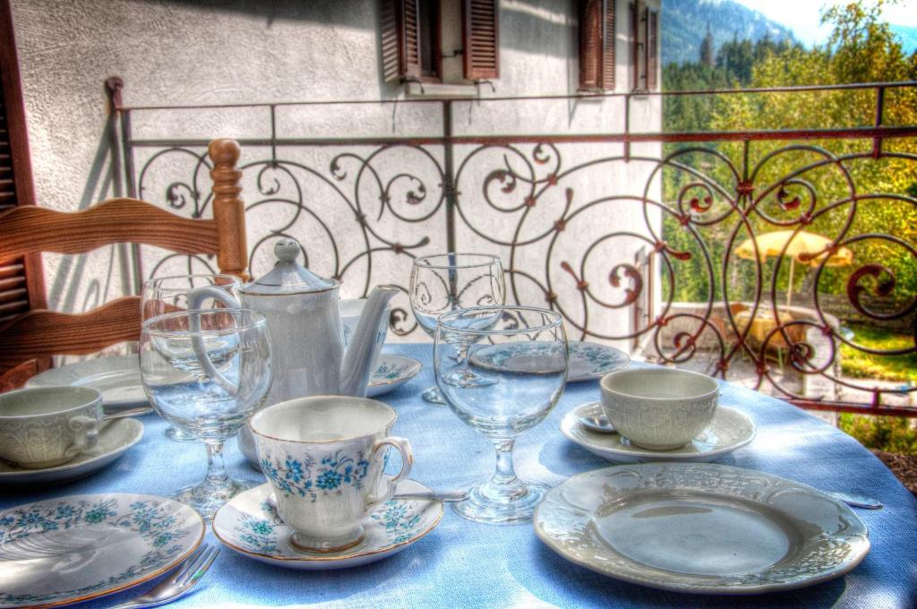 Balkón nebo terasa v ubytování Yoga Resort AlpenRetreat