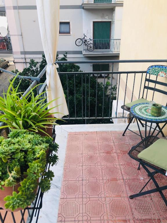 Balkón alebo terasa v ubytovaní Caio Asinio Apartment