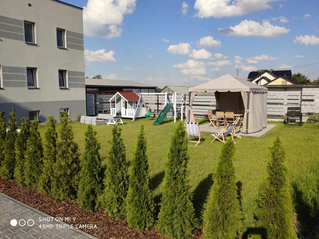 Vonkajšia záhrada v ubytovaní Krollhouse Pokoje gościnne