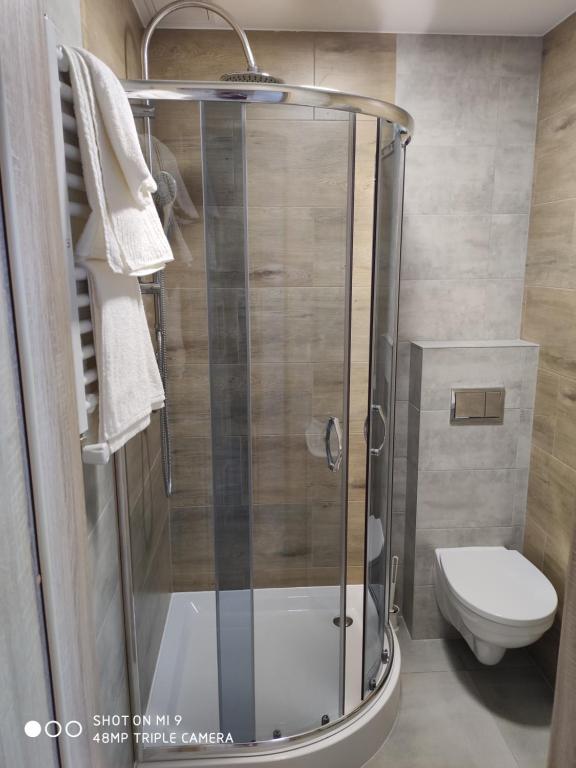 Kúpeľňa v ubytovaní Krollhouse Pokoje gościnne