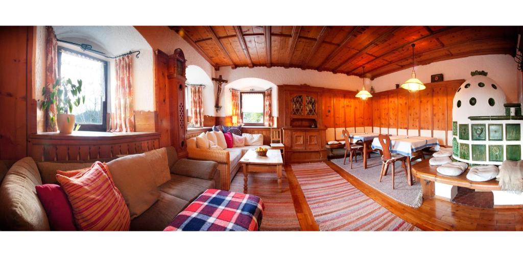 Posezení v ubytování Yoga Resort AlpenRetreat