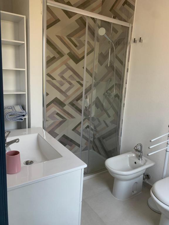 A bathroom at Bona Ciurrata