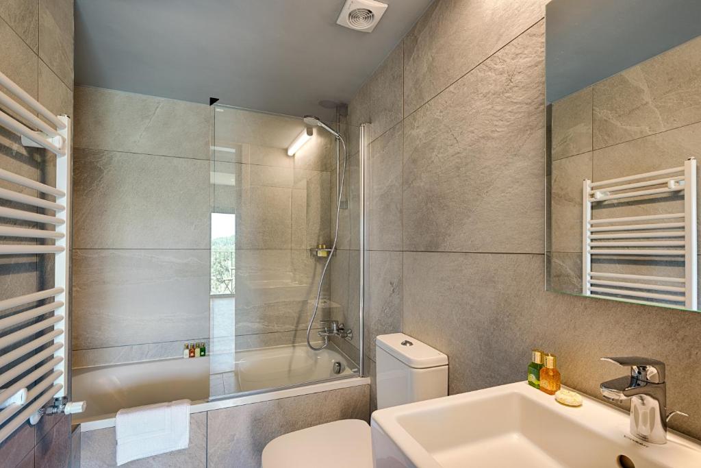 Koupelna v ubytování Petit Palais Platres Boutique Hotel