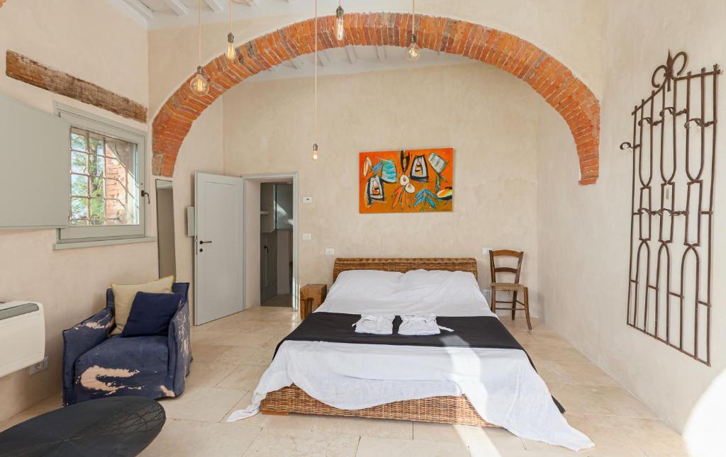 Postel nebo postele na pokoji v ubytování Siena House
