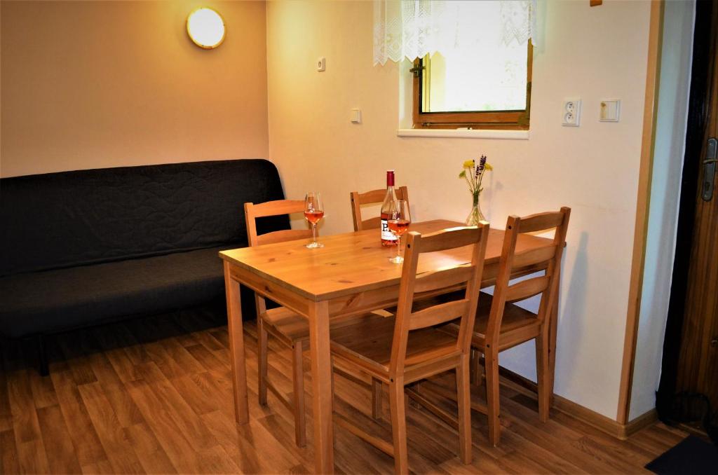 Posezení v ubytování Vinařství Koliba
