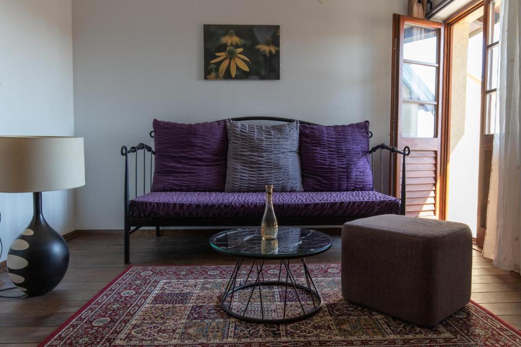 Posezení v ubytování Hotel Lug