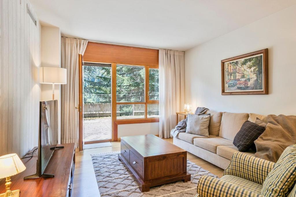 Posezení v ubytování Luderna - Apartamento con terraza Barrados