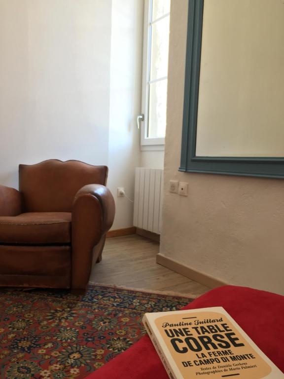 Posezení v ubytování Casa Mariana