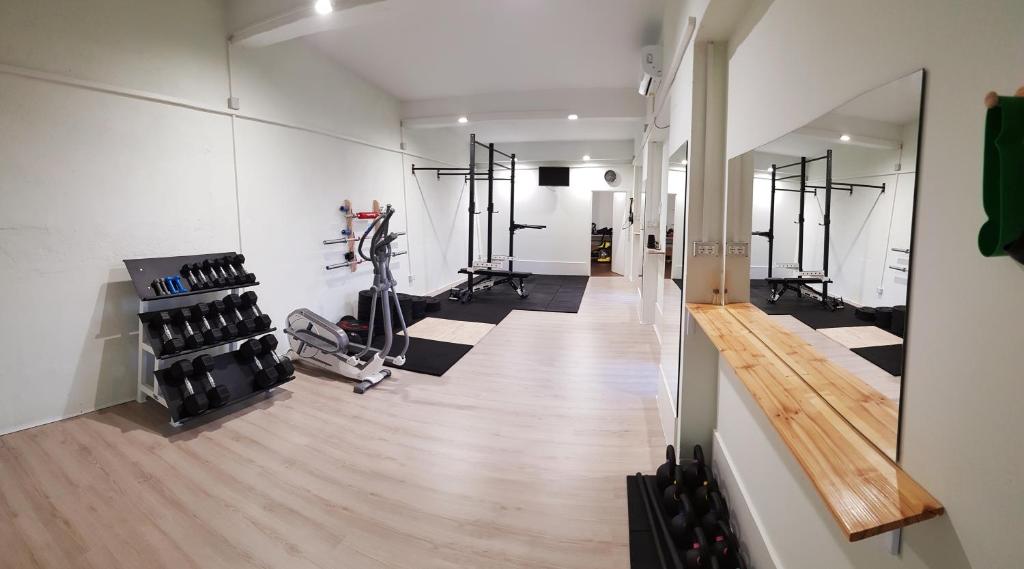 Posilňovňa alebo fitness centrum v ubytovaní Villa Višnja Prestige