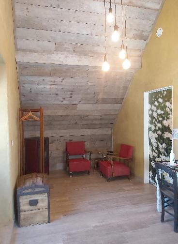 Posezení v ubytování B&B Clogher Farm