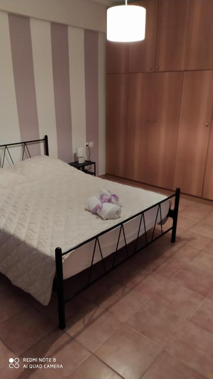 Postel nebo postele na pokoji v ubytování seashell