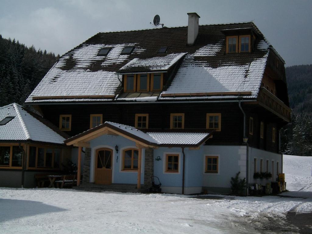 Pension Zechnerhof v zimě